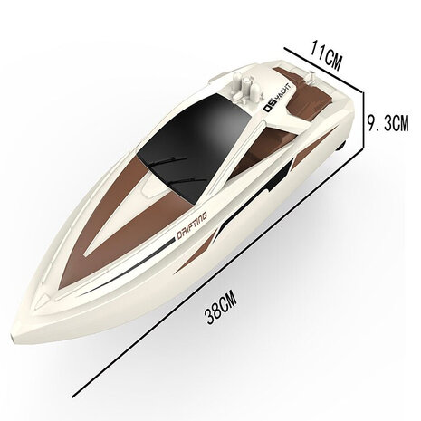 Rc race boot H109- 2.4GHZ -TKKJ SPEED Boat - 20KM/U - 1:28