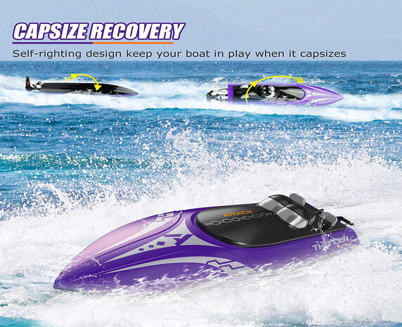 Radio boat - H112 High Speed ​​- 2.4GHZ - 20km/h - range 150M