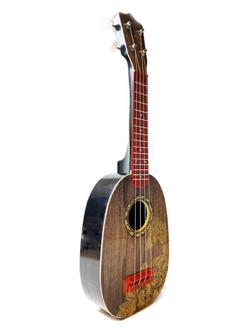 Guitare jouet &agrave; 4 cordes - 56 cm