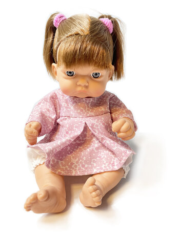 Babypop - Bonnie schattige speelgoed baby pop - 24 cm