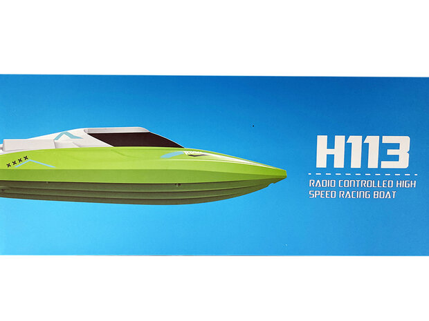 Bateau t&eacute;l&eacute;command&eacute; - H113 -2.4ghz -20KM/H