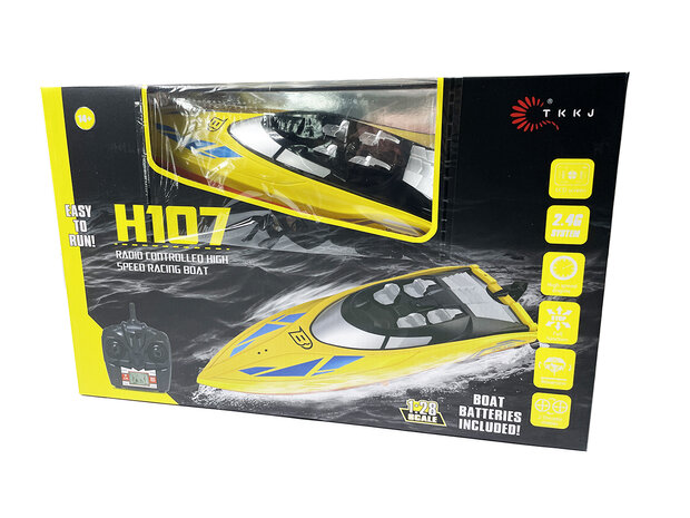 Rc race boot H107- 2.4GHZ -TKKJ SPEED Boat - 25KM 