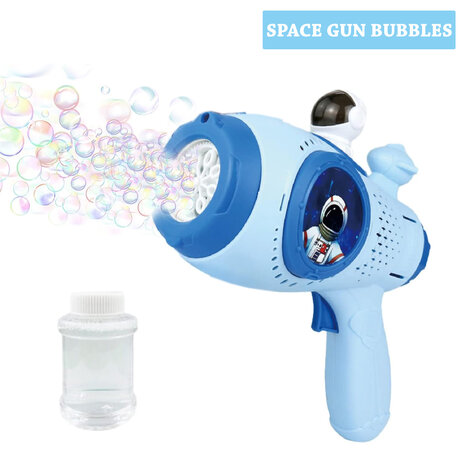 Space Gun Bubbles - Bubble gun toy - shoots bubbles automatically