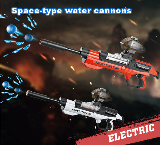 Gel Blaster - Space gun Frost Fire - complete set - rechargeable - 61CM