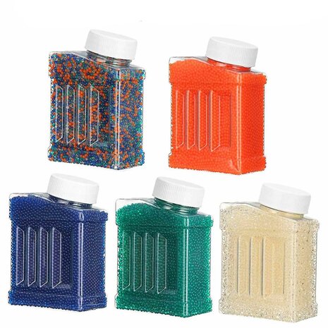 Gelkugeln - Flasche 20.000 St&uuml;ck - Wasserkugeln 7-8mm - Gelblasterkugeln