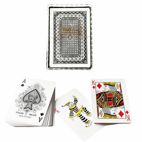 Playing card - waterproof - 100% plastic - BOVAL