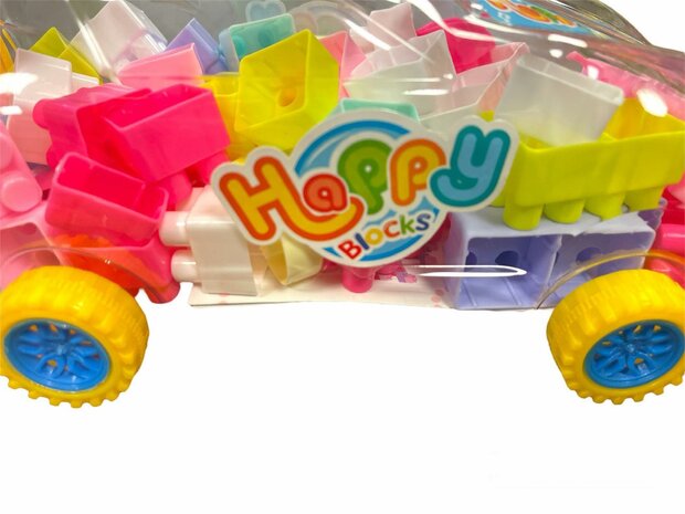 blocs avec voiture - 65 pcs