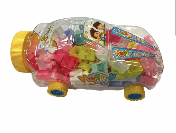 blocs avec voiture - 65 pcs