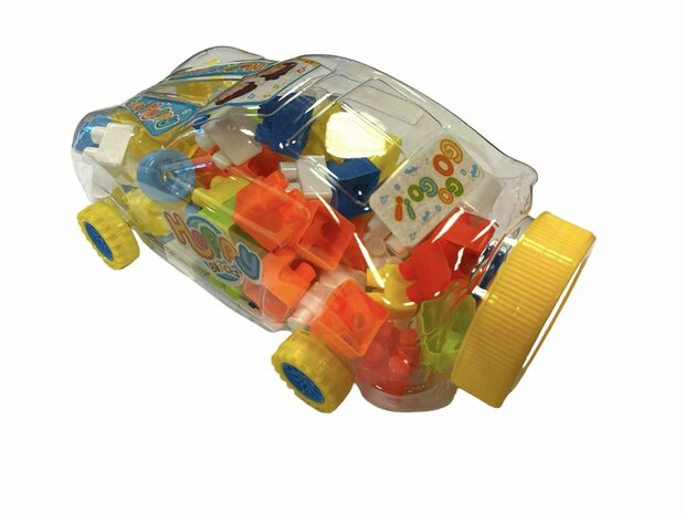 blocs avec voiture - 65 pcs 