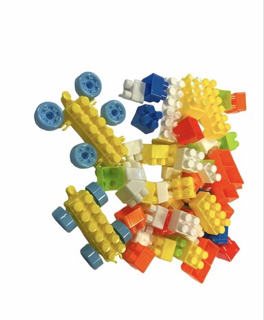 blocs avec voiture - 65 pcs 