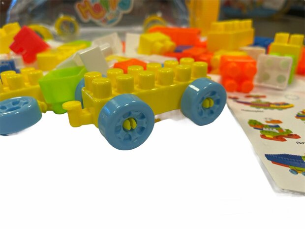 blocs avec voiture - 65 pcs 