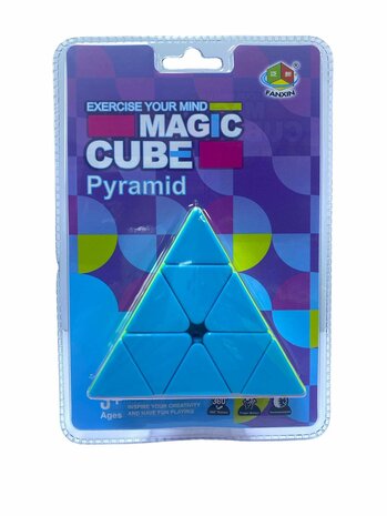 Pyraminx cube - brainteaser - pyramid shape - 9.5CM Pyraminx 