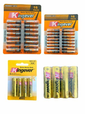 Kingever-AA 4st. R6p 1.5v p