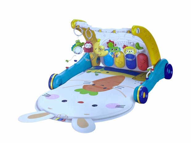 Baby Walker + Baby Mat Educational Baby Toys 2in1