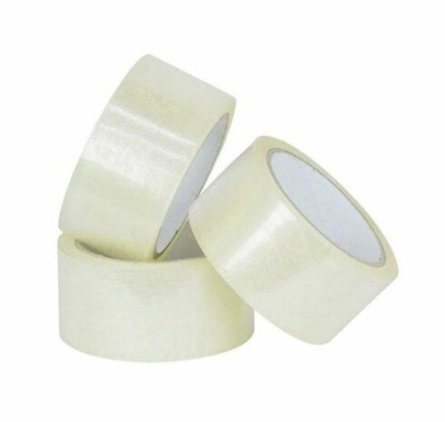 Adhesive tape 50m Packing tape Colourless