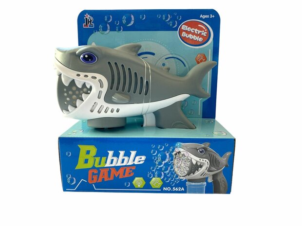 Bubble blow gun types Shark rechargeable USB