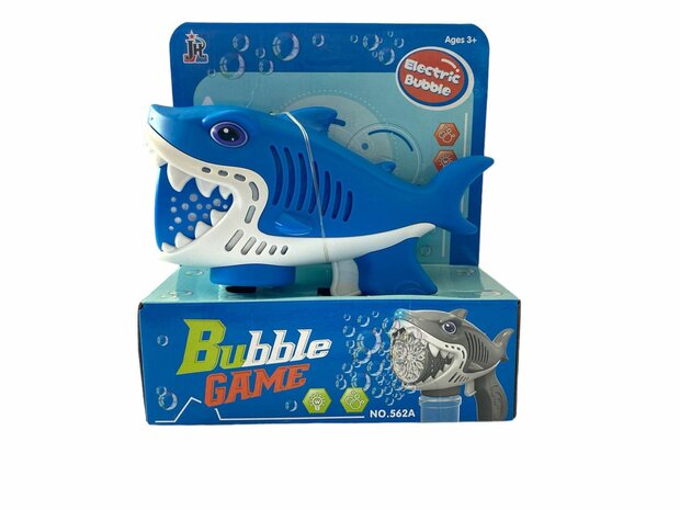 Bubble blow gun types Shark rechargeable USB