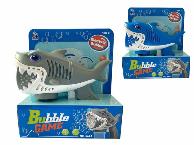 Bubble blow gun types Shark rechargeable USB