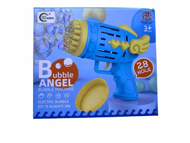 Bubble Blower 26 Holes Soap Bubbles Electric