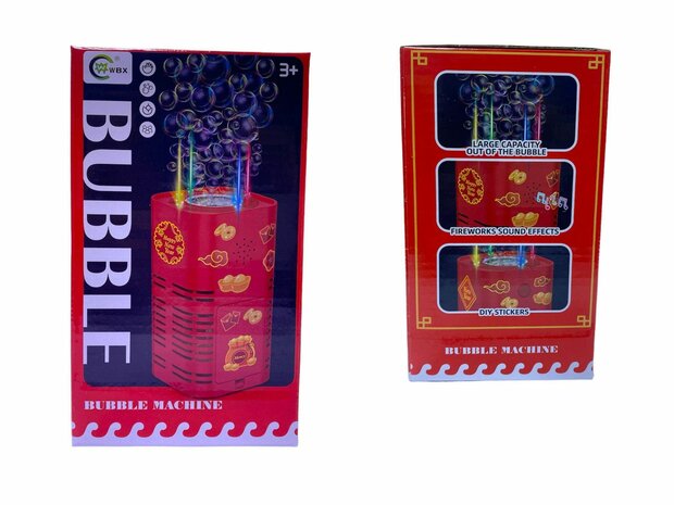 Electric Bubble Blower 12 Hole New Year