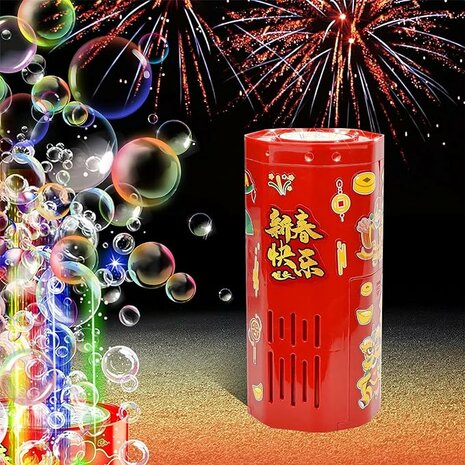 Electric Bubble Blower 12 Hole New Year