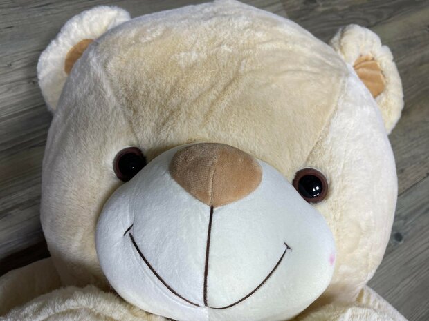 Kuschelb&auml;r mit Herz I LOVE You braune 110cm