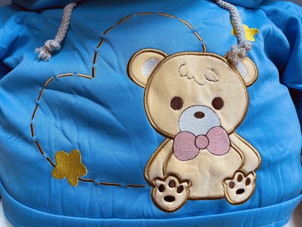 Teddybeer plus met t-shirt 110cm