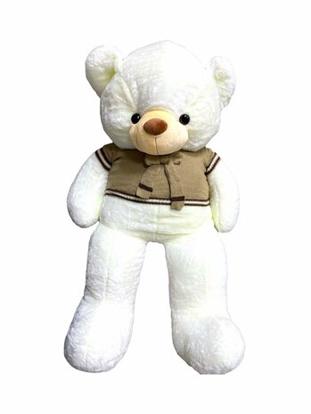 Knuffelbeer Teddybeer plus met Brownie t-shirt 110cm