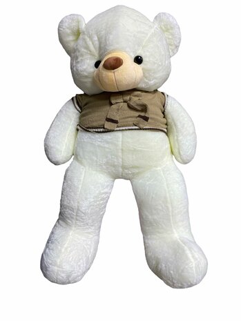 Kuschelb&auml;r Teddyb&auml;r Plus mit Brownie-T-Shirt 110cm