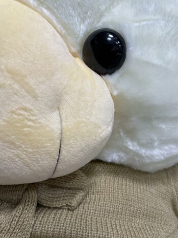 Kuschelb&auml;r Teddyb&auml;r Plus mit Brownie-T-Shirt 110cm