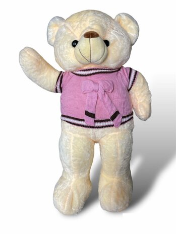 Kuschelb&auml;r Teddyb&auml;r Plus mit Hemd 75cm