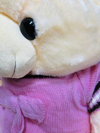 Kuschelb&auml;r Teddyb&auml;r Plus mit Hemd 75cm