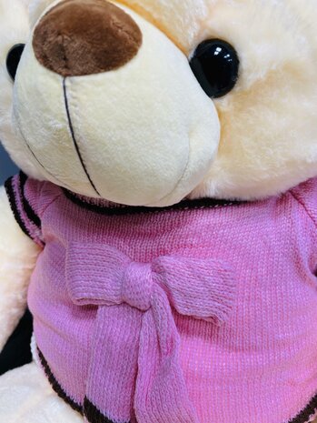 Kuschelb&auml;r Teddyb&auml;r Plus mit Hemd 75cm