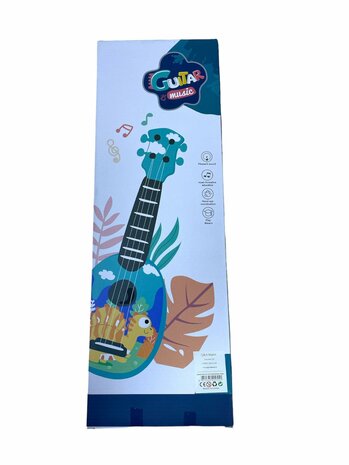 GITAAR DINOSAUR 4 SNAREN GUITAR 54CM