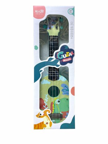 GITARRE DINOSAURIER 4-SAITIGE GITARRE 54CM