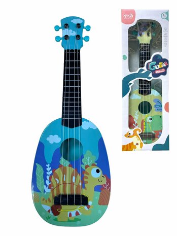 GITARRE DINOSAURIER 4-SAITIGE GITARRE 54CM