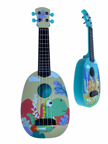 GUITARE DINOSAURE GUITARE 4 CORDES 54CM