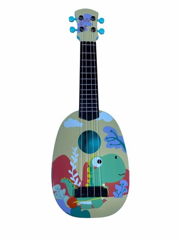 GUITARE DINOSAURE GUITARE 4 CORDES 54CM