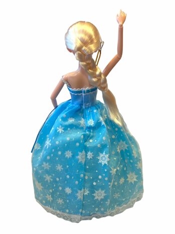 Dancing princess dolls toy rotating dancing princess with light and music