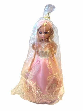 Dancing princess dolls toy rotating dancing princess with light and music