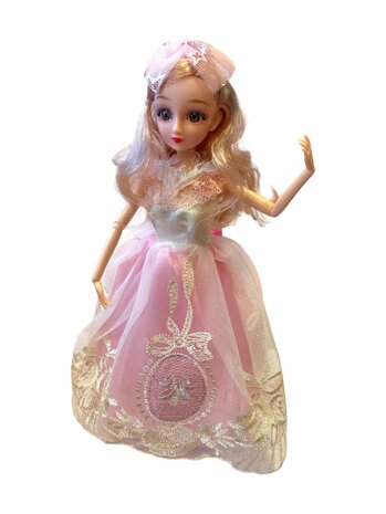 Dancing princess dolls toy rotating dancing princess with light and music