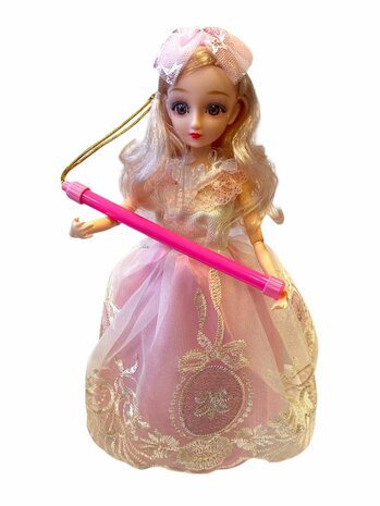 Dancing princess dolls toy rotating dancing princess with light and music