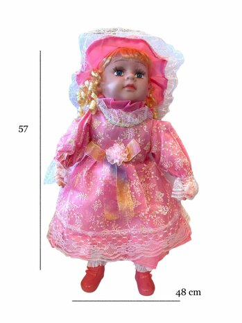 BABY DOLL CUTE AND SOFT STUFFED BABY DOLL MAKES 12 BABY SOUNDS 57 CM