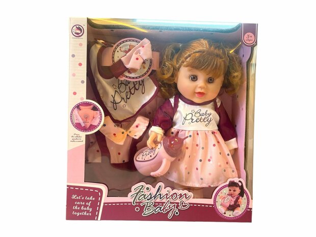 New Born Baby - 28 cm faishon Baby doll - drinking and urination function - baby doll