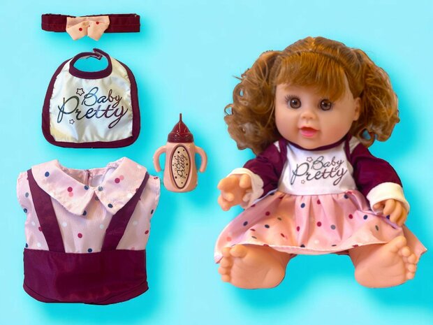 New Born Baby - 28 cm faishon Baby doll - drinking and urination function - baby doll