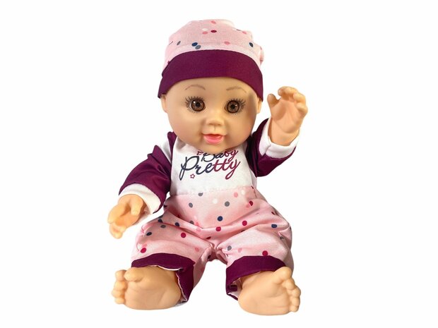 New Born Baby - 28 cm faishon Baby doll - drinking and urination function + Sound