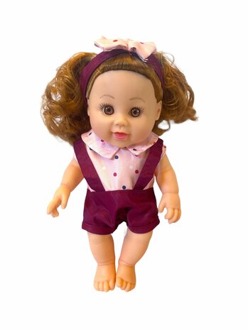 Faishon Baby Doll New Born Baby - 28 cm - fonction boisson et miction + Son