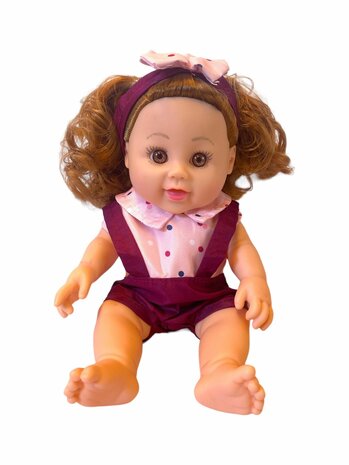 Faishon Baby Doll New Born Baby - 28 cm - fonction boisson et miction + Son