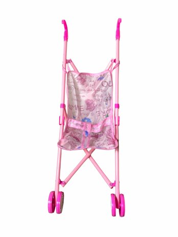 Bonnie Babypop + kinderwagen 52 cm voor meisjes pop 40 cm