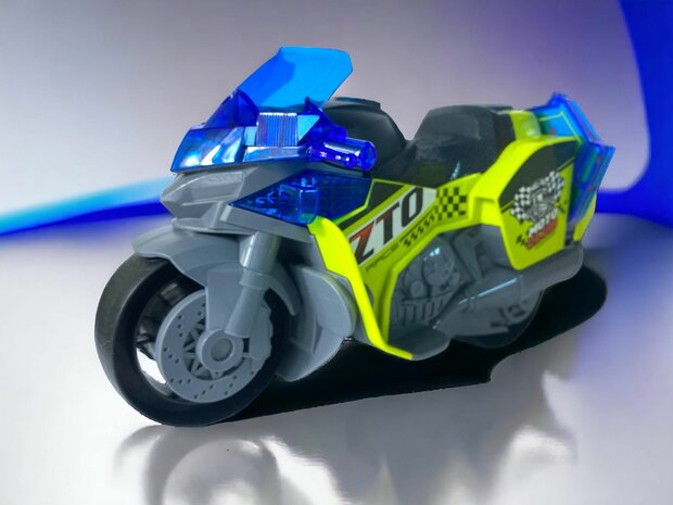 Spielzeug-Rennmotor mit Sound und Licht 1:16 Racing